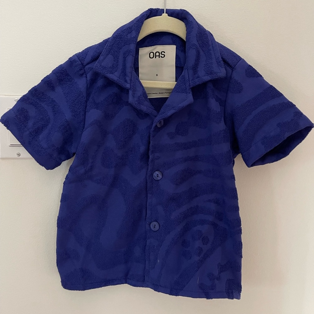 OAS Kids Rapture Cuba Terry Shirt - Size 6